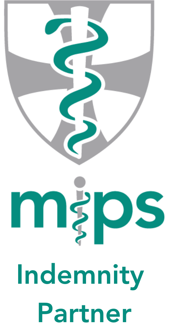 MIPS logo Teal Vertical Indemnity Partner logo PNG